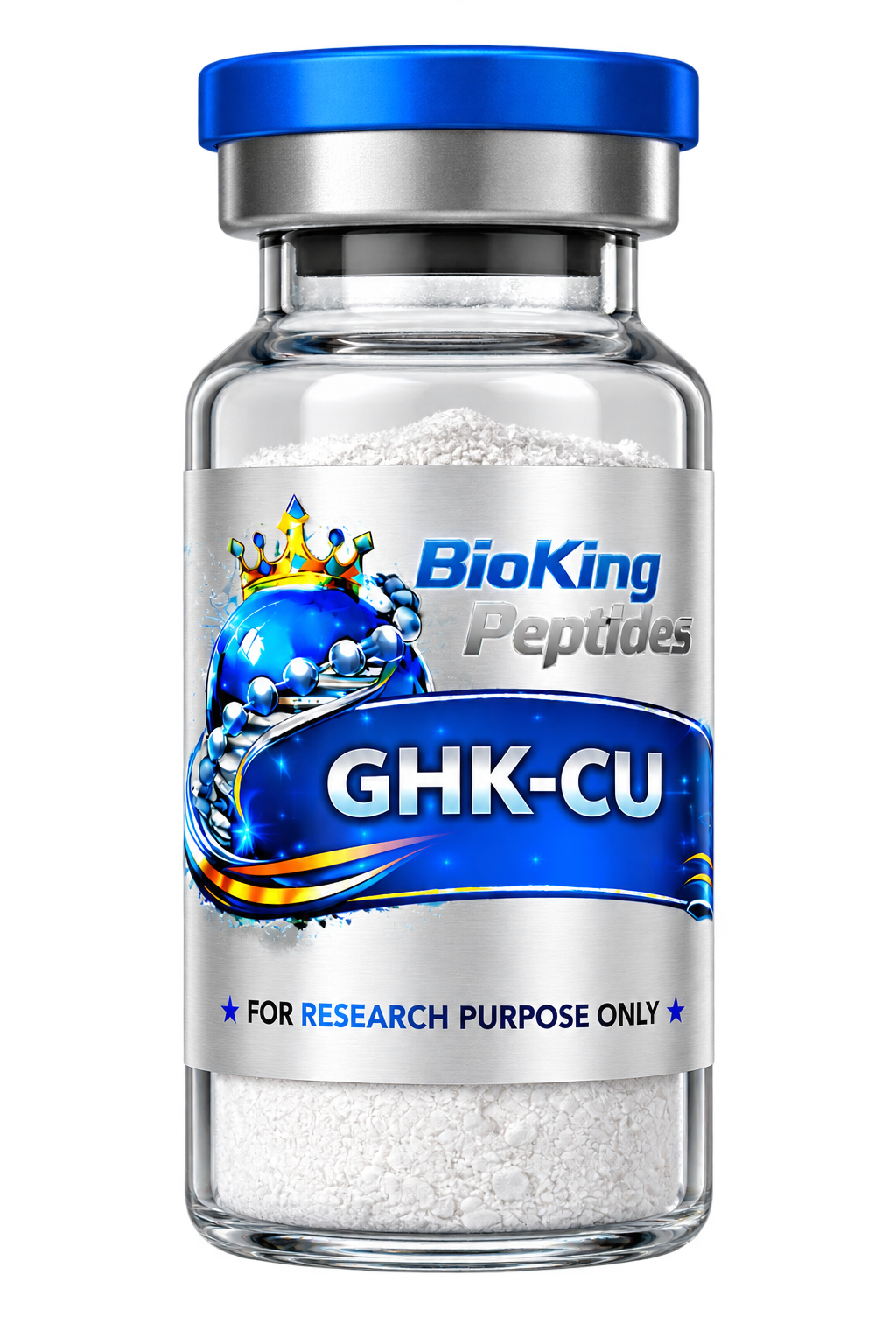 BioKing GHK-Cu research vial